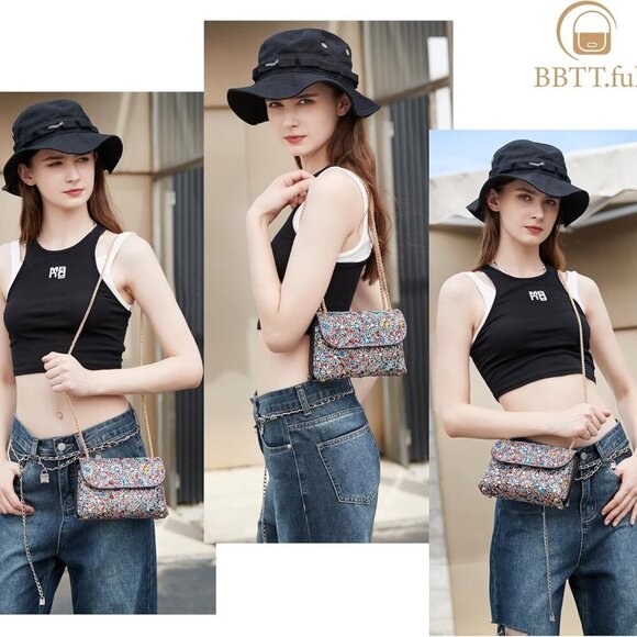 Shoulder Bags Crossbody Bag Purses Handbags Crystals Rhinestone Evening Bag for - Picture 2 of 6